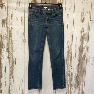 J. Crew Stretch Dark Wash Skinny Jeans